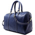 Floto Italian Leather Boston Bag Women's Handbag blue 2